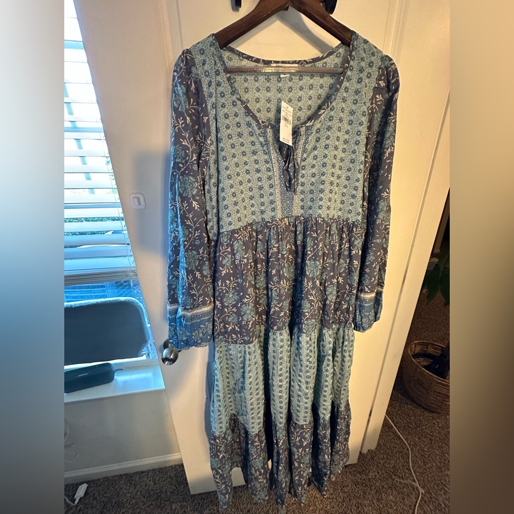 NWT AEO Large Peasant Dress With Pockets!